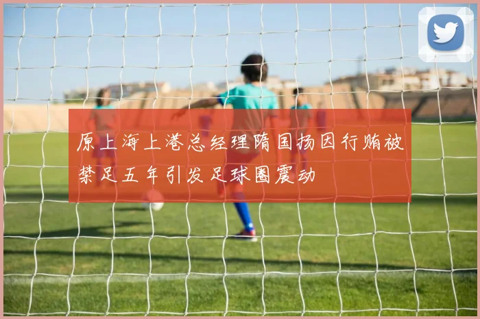 原上海上港总经理隋国扬因行贿被禁足五年引发足球圈震动